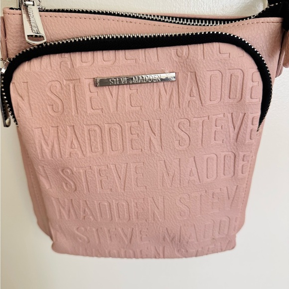 Steve Madden Blush Pink Embossed Crossbody - Picture 2 of 14
